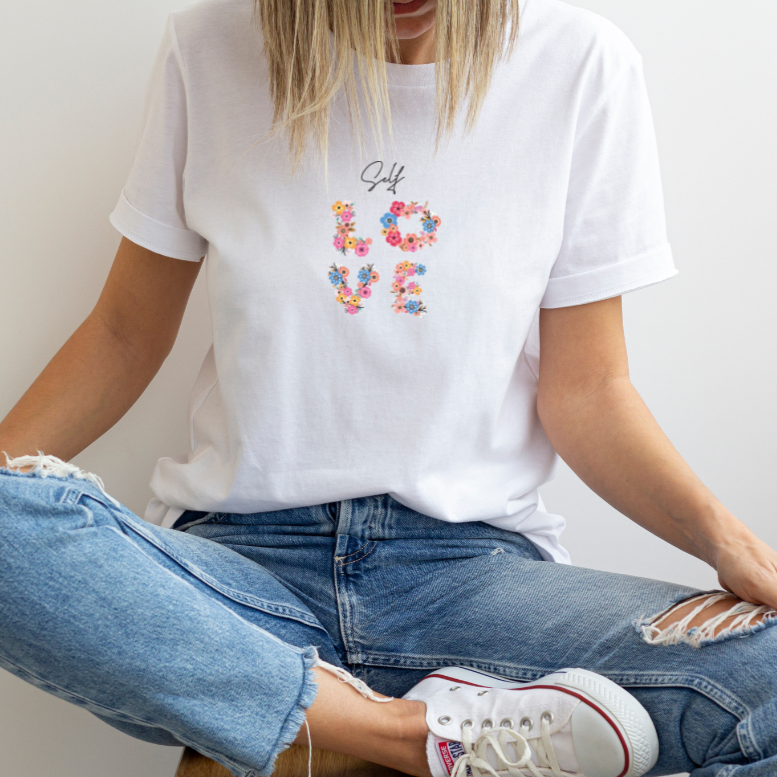 Selflove Tshirt Bio Baumwolle