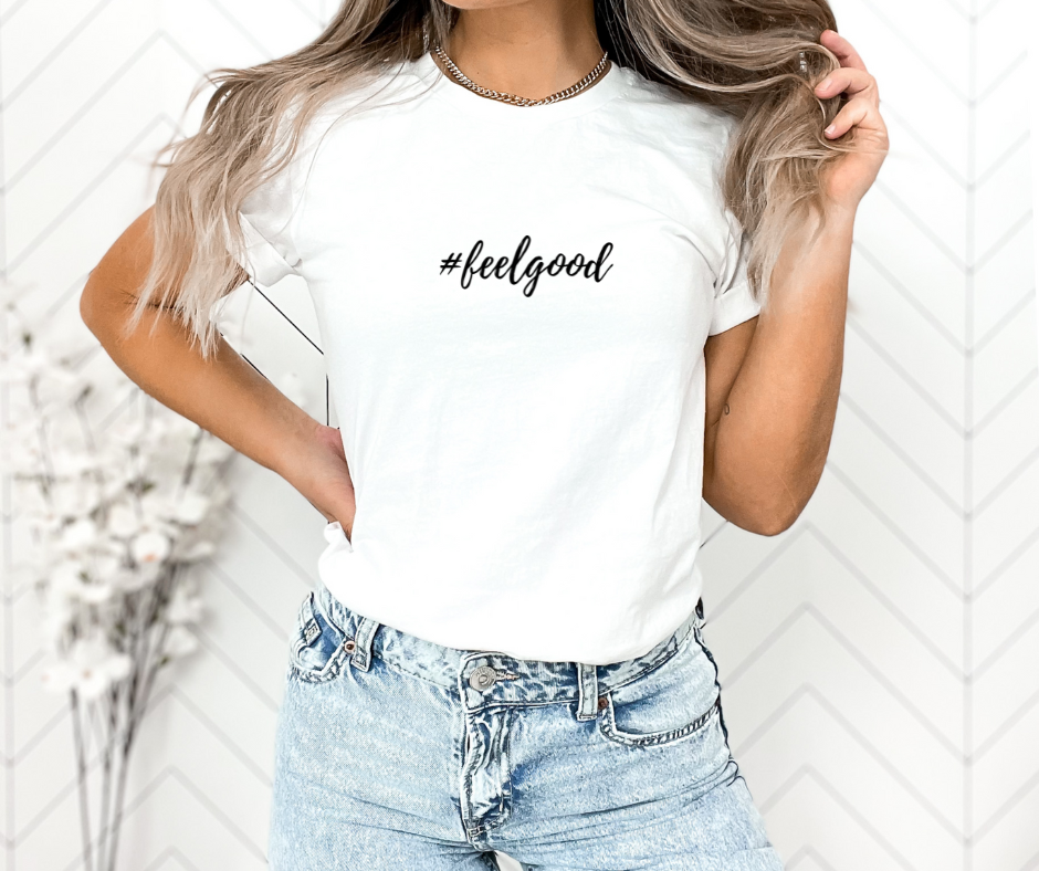 #feelgood Damen Tshirt mit statement