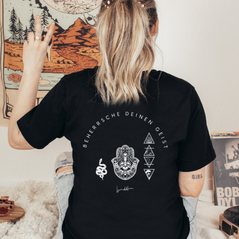 Buddha spruch Damen Tshirt Bio Baumwolle