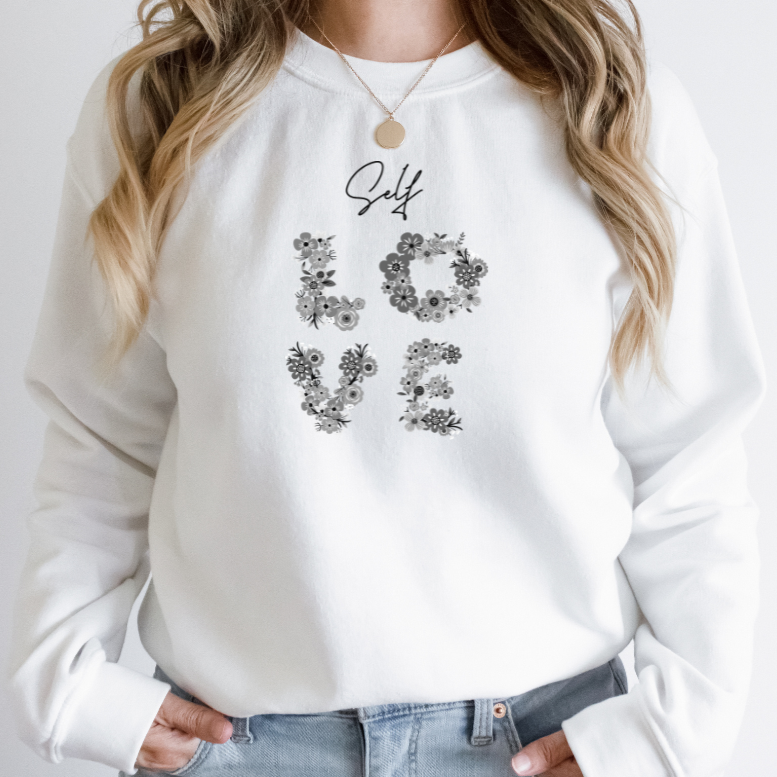 Sweatshirt Bio Self love