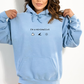 Damen Hoodie mit Statement yoga Hoodie minimalist