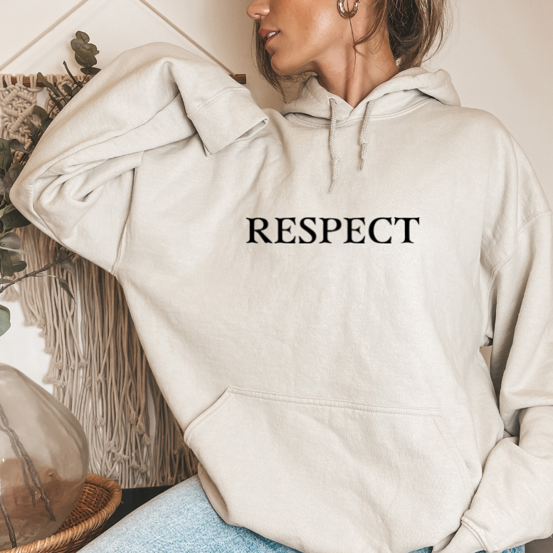 Damen Hoodie Respekt