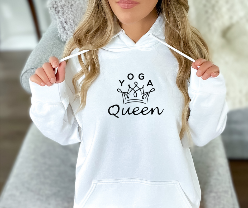 Yoga Hoodie Yoga Queen