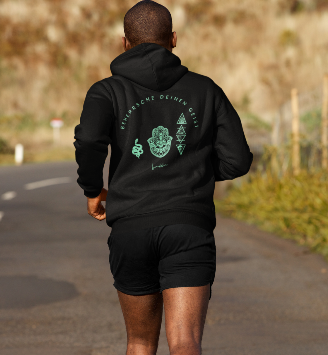 Yoga Elemente - Bio Hoodie Unisex.