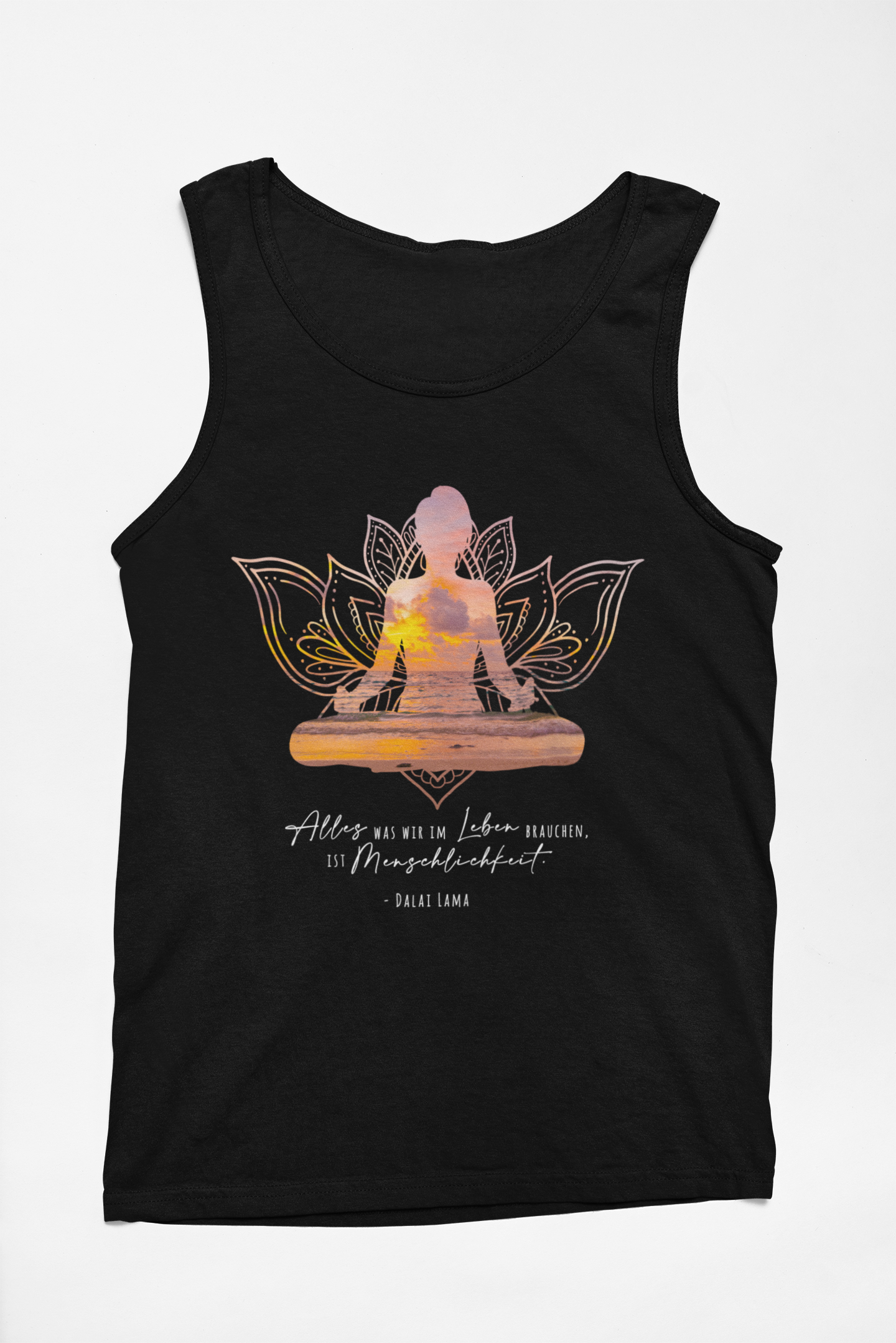 Yoga OM Pose - Bio Tanktop.