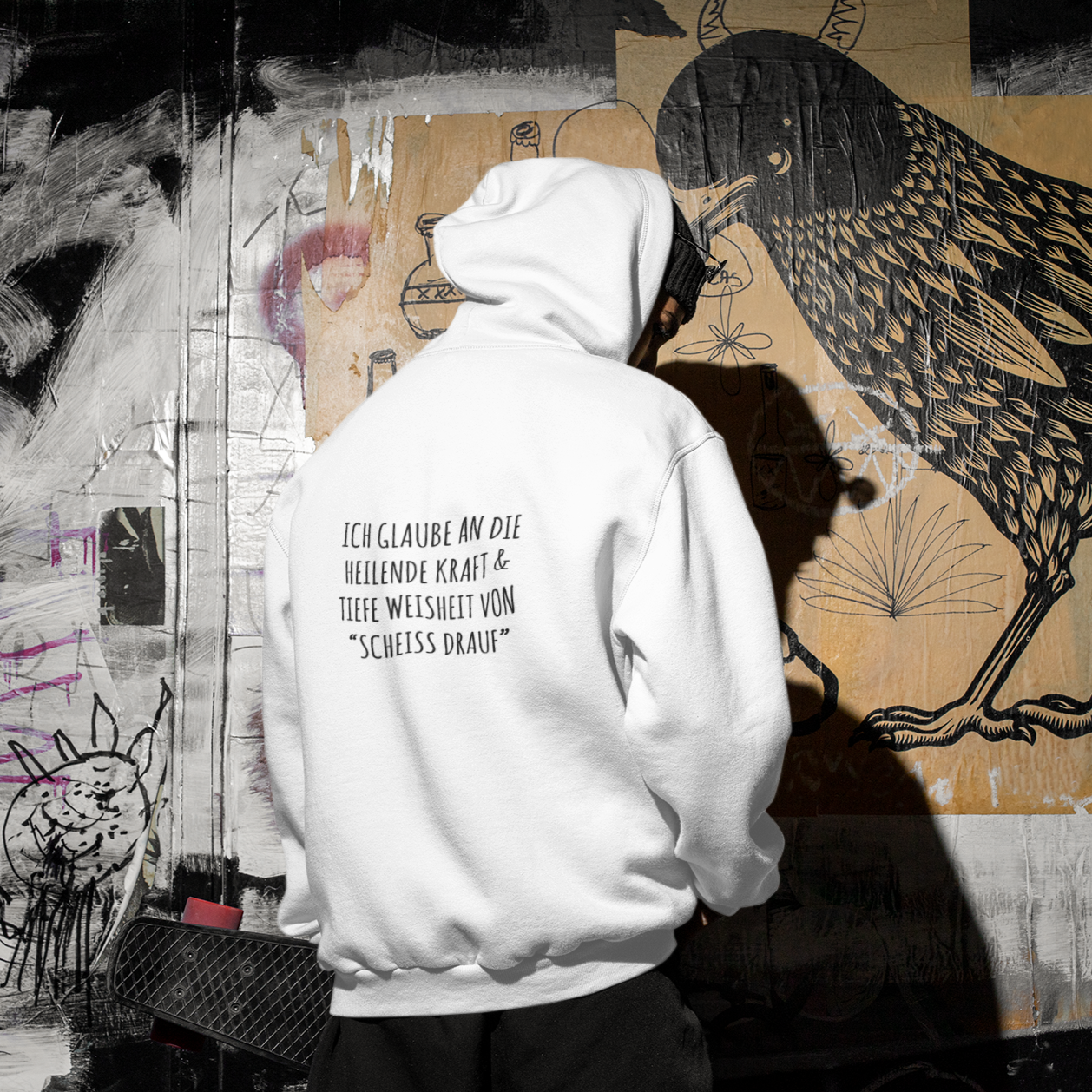 Hoodie Herren mit lustigen Spruch