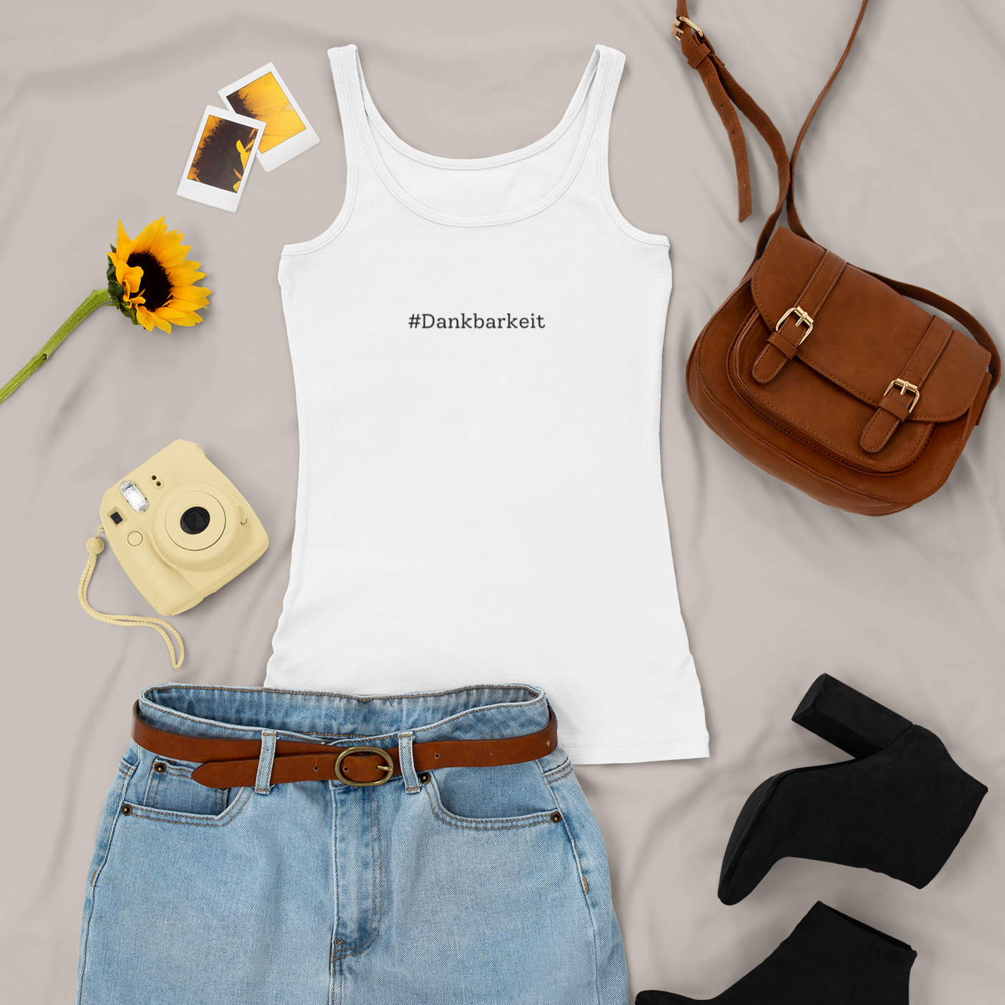 Tanktop Bio - Dankbarkeit -