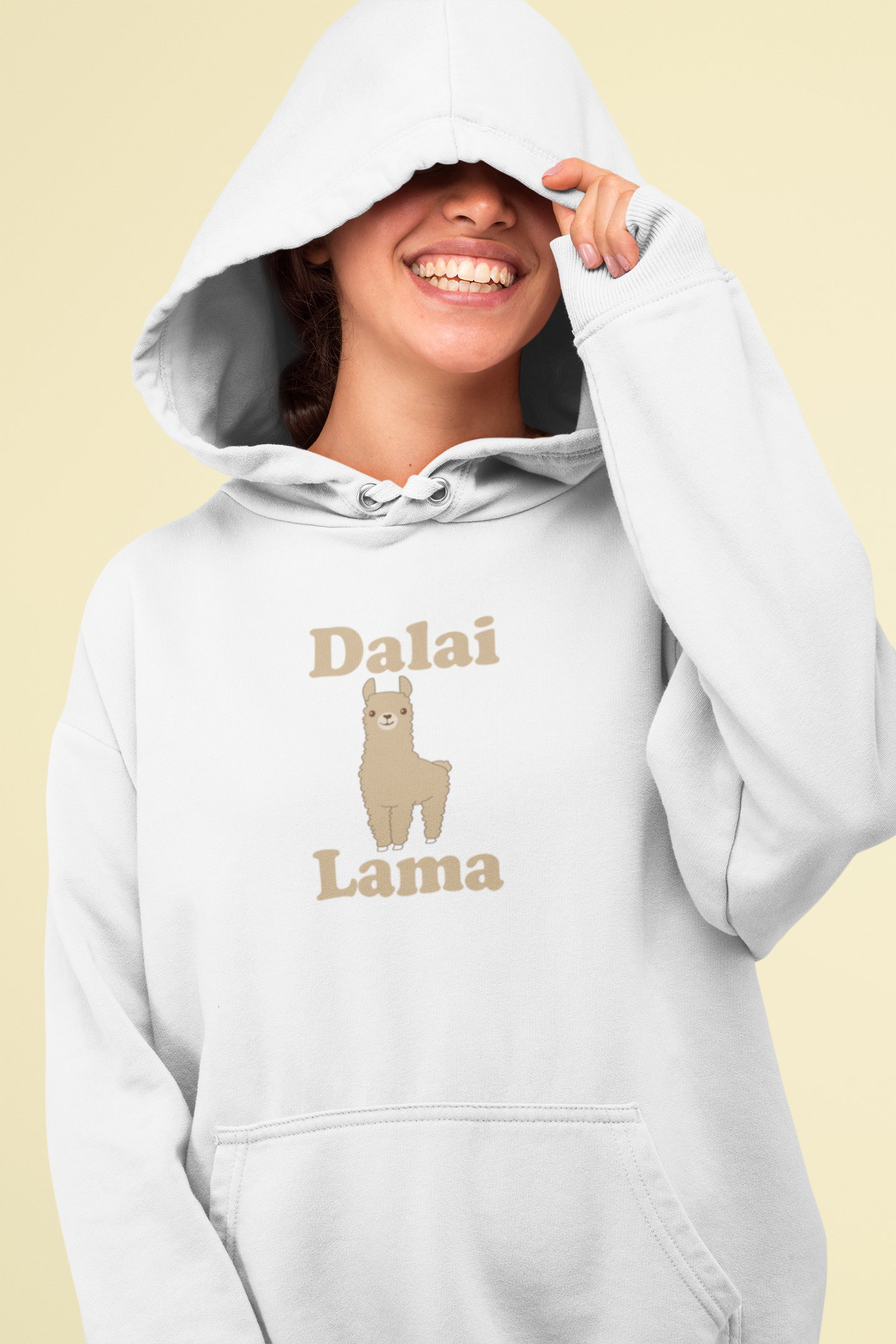 Lama Hoodie witzig