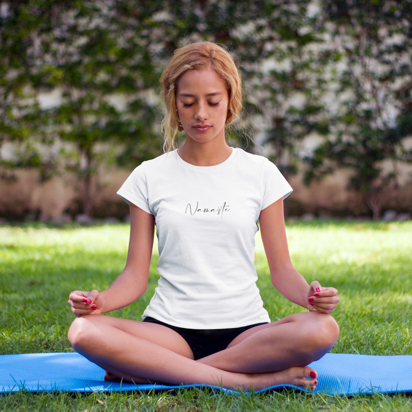 T-Shirt Bio - Namaste -.